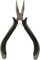 The Beadsmith Chain Nose Pliers with Cutter – Economy Series – 5 inches (127mm) – Comfortable Ergonomic Grip with Double-Leaf Springs and Polished Steel Head – Tool for Jewelry Making